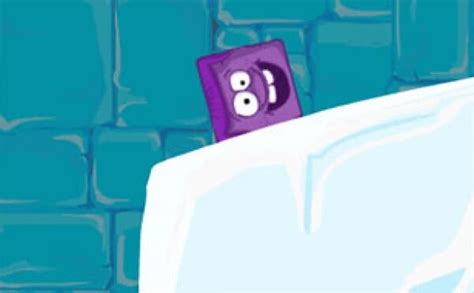 Icy purple head 4 - A platform game, Icy Purple Head sees a cubed character needing to navigate a frozen land and you can help by holding your mouse button down and turning him to ice, so he can slide around the course. Be careful, however, as there are deadly obstacles in and around the game, which you’ll need to avoid by turning off ice mode.